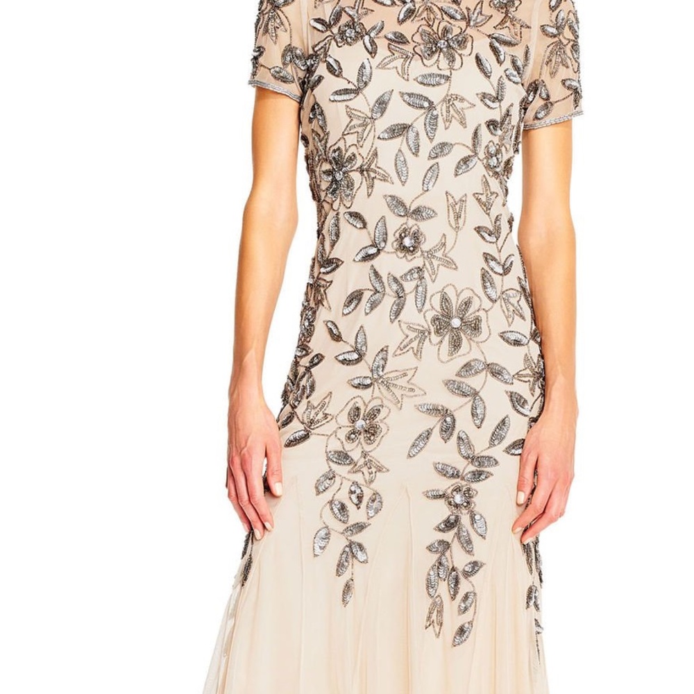 Adrianna Papel Evening Gown.